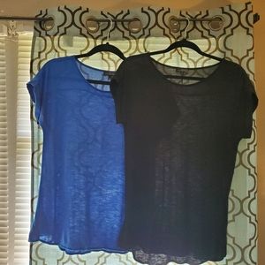 2 tops batwing Style tops from The Limited